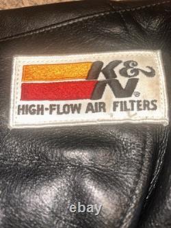 Rare Vintage Vanson Leathers Genesis NYC Size Small motorcycle racing jacket