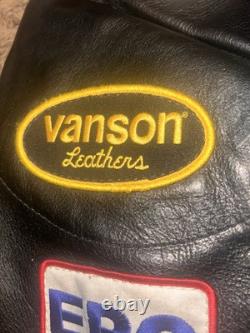 Rare Vintage Vanson Leathers Genesis NYC Size Small motorcycle racing jacket
