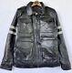 Real Leather Resident Evil 6 Leon Kennedy Biker Jacket Men's Large