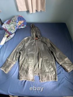 Real Vintage Leather Motorcycle Jacket