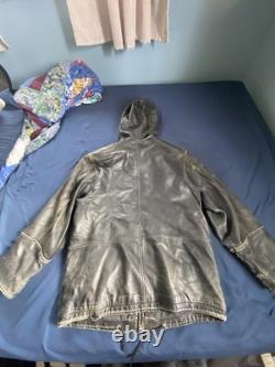 Real Vintage Leather Motorcycle Jacket