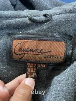 Real Vintage Leather Motorcycle Jacket