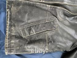 Real Vintage Leather Motorcycle Jacket