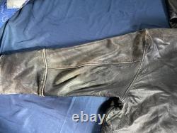 Real Vintage Leather Motorcycle Jacket