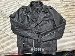 Reclaimed Vintage Leather Biker Jacket