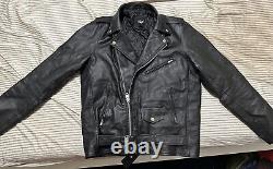 Reclaimed Vintage Leather Biker Jacket