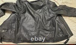 Reclaimed Vintage Leather Biker Jacket