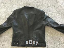 Reiss 1971 ladies Leather Biker Jacket Size UK10/12