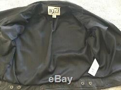 Reiss 1971 ladies Leather Biker Jacket Size UK10/12