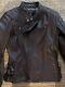 Rev'it Bellecour Ladies Leather Motorcycle Jacket Size 38