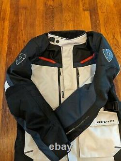 Revit Safari 3 CE Armored Waterproof Motorcycle Adventure Jacket Men's Large