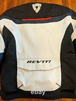 Revit Safari 3 CE Armored Waterproof Motorcycle Adventure Jacket Men's Large