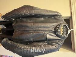 Revit leather jacket for men, biker style