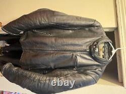Revit leather jacket for men, biker style