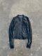 Rick Owens'Creatch S/S 2008' Blistered Lamb Leather Intarsia Jacket RU3767/LB