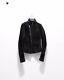 Rick Owens FW13 Leather Jacket Suede Stooges size 46