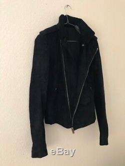 Rick Owens FW13 Leather Jacket Suede Stooges size 46