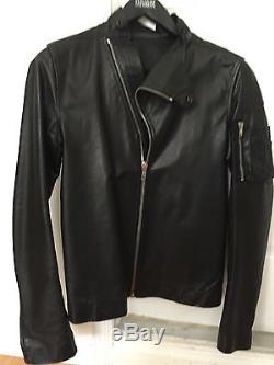 Rick Owens Mens Leather Jacket
