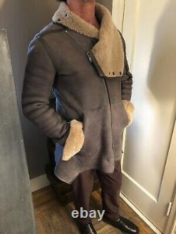 Rick Owens Showtek Shearling. Dark Shadow. Preowned. L It. L Us. $5300