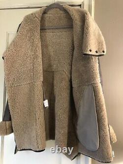 Rick Owens Showtek Shearling. Dark Shadow. Preowned. L It. L Us. $5300