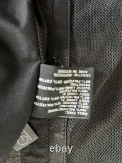 Rivet Biker Mens Black Leather Motorcycle Biker Racer Jacket 2XLT