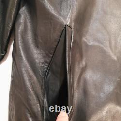 Robert Comstock Vintage Endurance Genuine Black Leather Jacket Size 46 Classic