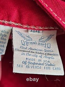 Robins Jeans Jacket Jean Studded Crystals Western Motorcycle OUTFIT 3XL 44x34