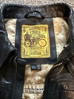 Roland Sands City Jacket Black XL Leather