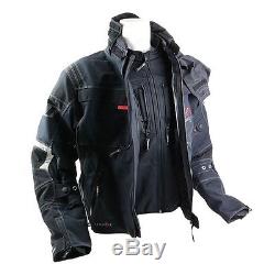 Rukka Armaxis Goretex Black Mens Motorcycle Jacket Size 54 Used