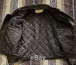 SCHOTT 689H Horsehide Leather Jacket Size 40