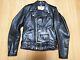 SCHOTT NYC 118 Perfecto Leather Motorcycle Jacket size 34