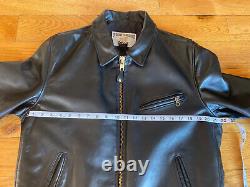 SCHOTT NYC Horsehide Motorcycle Leather Jacket #689H Made in USA