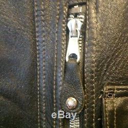 SCHOTT Perfecto 628HV1 XL HORSEHIDE D pocket leather jacket 1928 BECK 48 VINTAGE
