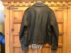 SCHOTT Perfecto 628HV1 XL HORSEHIDE D pocket leather jacket 1928 BECK 48 VINTAGE