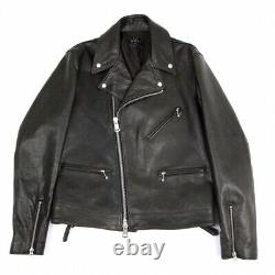 S'yte Sheepskin Motorcycle Jacket Size 3(K-96624)