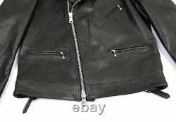 S'yte Sheepskin Motorcycle Jacket Size 3(K-96624)