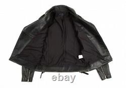 S'yte Sheepskin Motorcycle Jacket Size 3(K-96624)