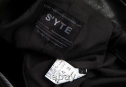 S'yte Sheepskin Motorcycle Jacket Size 3(K-96624)