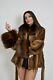 Saga Mink Fur Trench Coat Hood Clas Of Sable Chinchilla Long Jacket Vest Fox