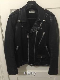 Saint Laurent Leather Jacket Perfecto L17