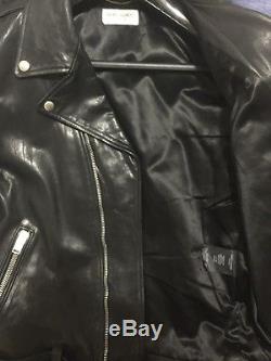 Saint Laurent Leather Jacket Perfecto L17