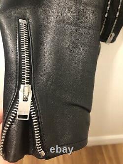 Saint Laurent Paris Ss14 Multi Zip Leather Jacket