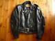 Schott618 perfecto Size40 steerhide leather double motorcycle jacket003