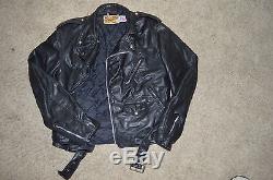 Schott 118 Perfecto leather jacket Large L 46 48 for Motorcycle Biker
