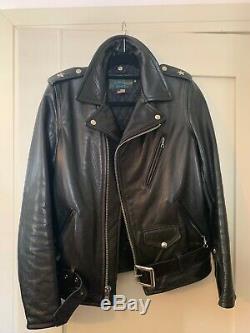 Schott 519 Perfecto Leather Jacket Small, Made in USA