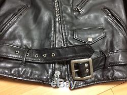 Schott 618 36 perfecto steerhide leather double motorcycle jacket racer 641