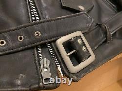 Schott 618 42 perfecto steerhide double leather motorcycle jacket 641 118