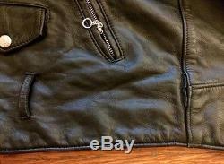 Schott 626 Leather Perfecto Biker Jacket (SMALL) Men