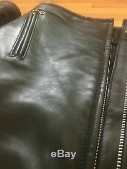 Schott 641 Horsehide Leather Cafe Racer Jacket Size 40 VGC
