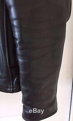 Schott 641 deluxe heavy steerhide single rider leather jacket
